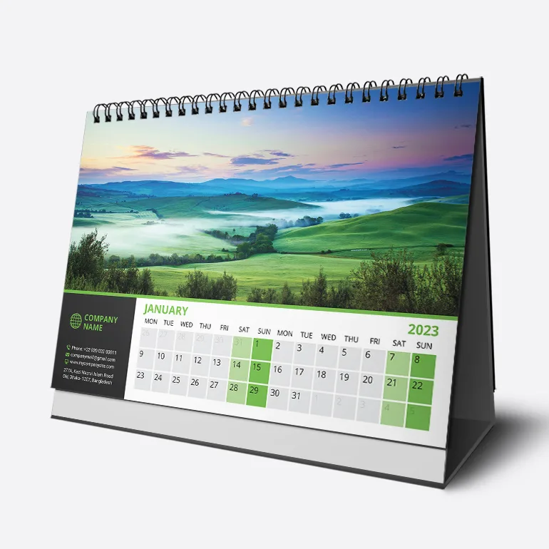 Beautiful Desk Calendar 2025