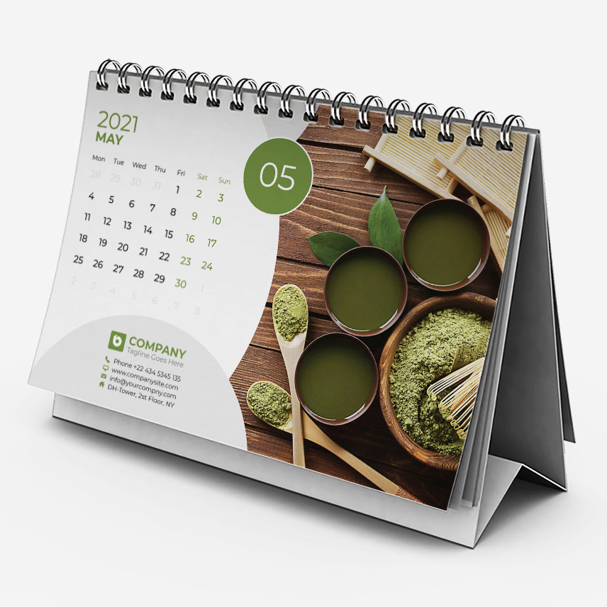 Beautiful Desk Calendar